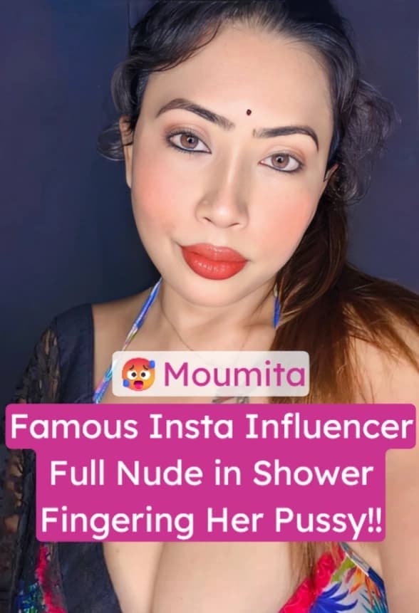 Insta Hottie Moumita Nude in Shower Fingering Her Wet Pussy - Image 1