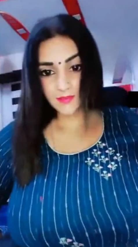 Hot Punjabi Girl Strips Full Nude on Bed Playing with Big Tits and Spreading Her Legs Wide Showing Her Wet Pussy - Image 1