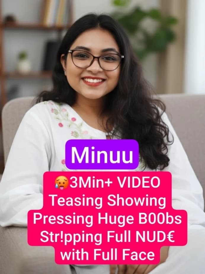 Chashmish Girl Minuu Nude Chamet Live Showing Pressing Big Tits Stripping Fully Nude - Image 1