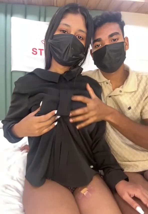 Married Couple Full Nude Live Fucking Hard Wife Pounded and Moaning Loudly - Image 1